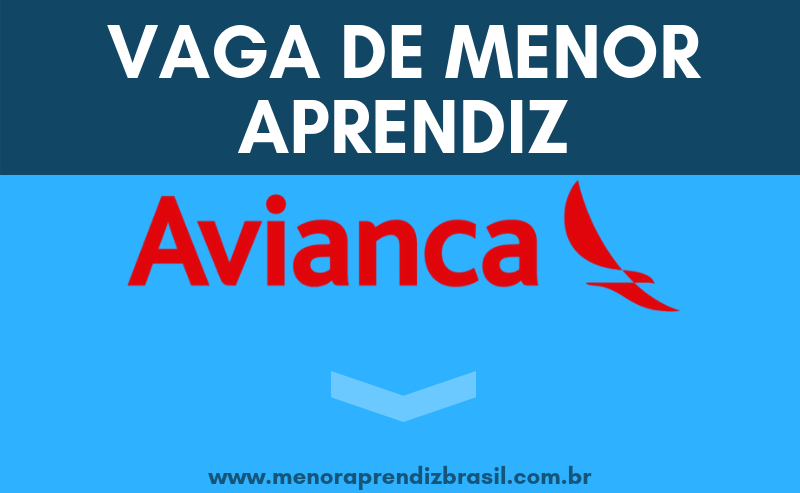 Menor Aprendiz Avianca Brasil