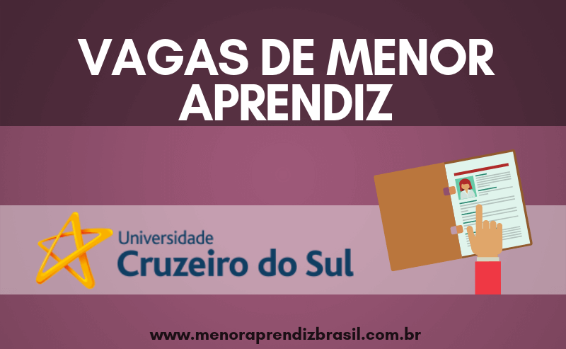 Menor Aprendiz Cruzeiro do Sul