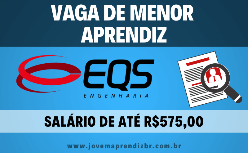 Menor Aprendiz EQS Engenharia