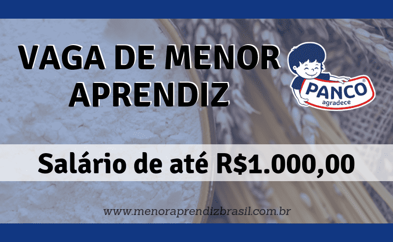 Menor Aprendiz Panco