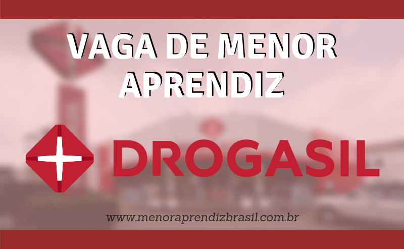 Menor Aprendiz Drogasil