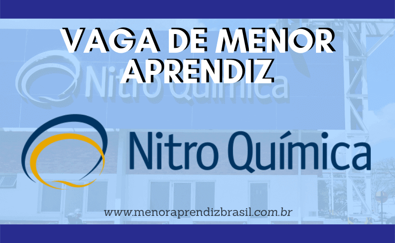 Menor Aprendiz Nitro Química